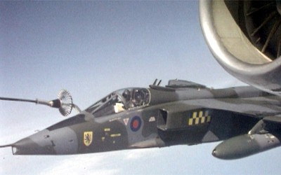 RAF Jaguar refuelling from RAF Super VC10 K Mk 4
